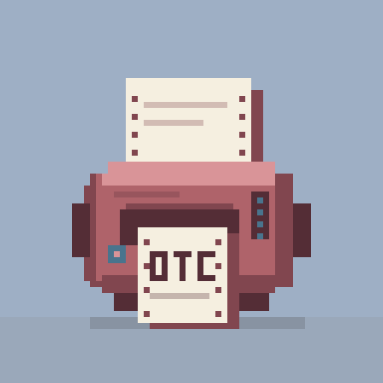 Cherry Printer with tractor feed