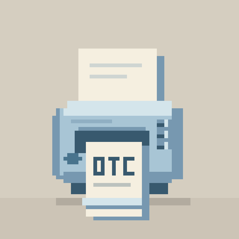Printer 2026, Frost case on a Linen backdrop