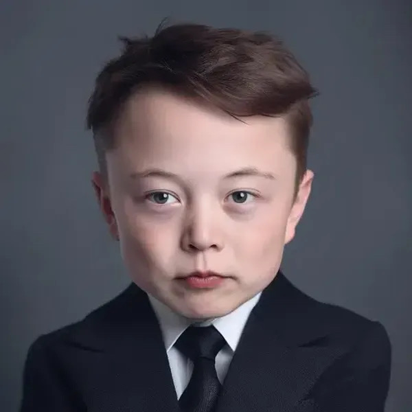 Baby Elon Musk Coin artwork